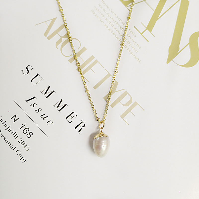 Freshwater Pearl Pendant Necklace - AltUNique Store