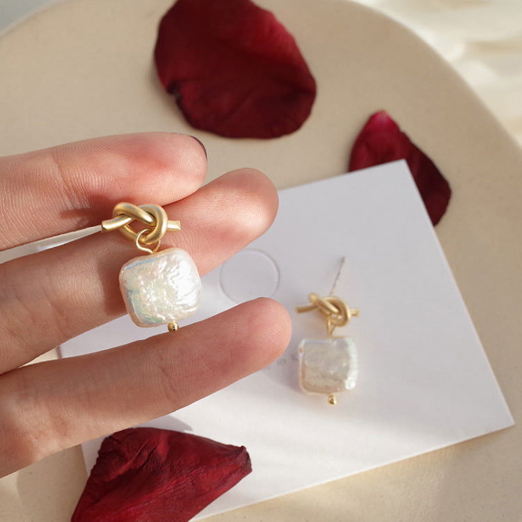 Natural pearl earrings - AltUNique Store