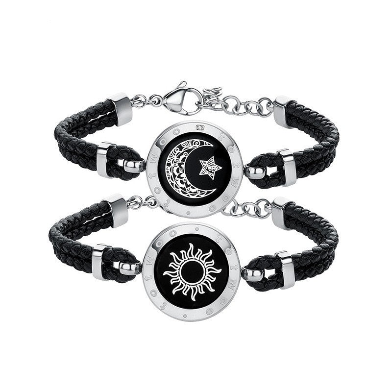 Sun-Moon Smart Sensing Couple Bracelet - AltUNique Store